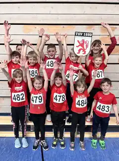 Große Freude beim Leichtathletik-Nachwuchs