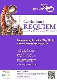 Morgen ein Passionskonzert mit dem Bach-Chor