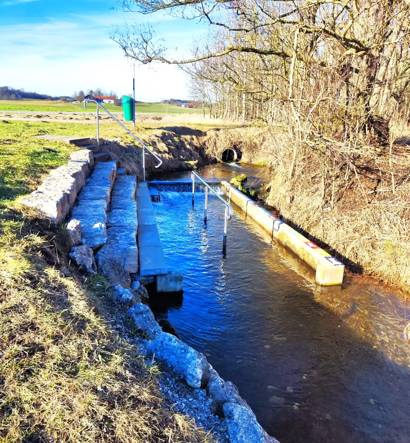 Kneippen mit den „Ratschwanderern“