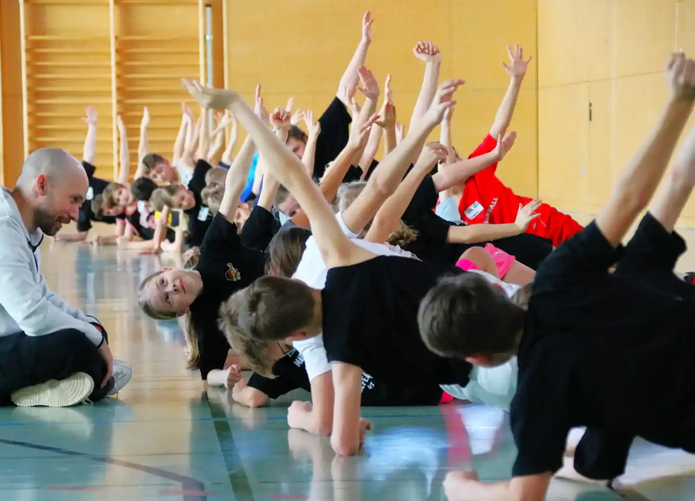 Viel Bewegung für die Kinder in Rott