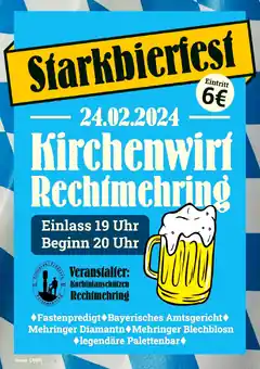 Großes Starkbierfest in Rechtmehring