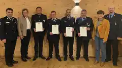 Jahrzehntelang der Feuerwehr treu