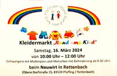 Benefiz-Flohmarkt: „Rund ums Kind“