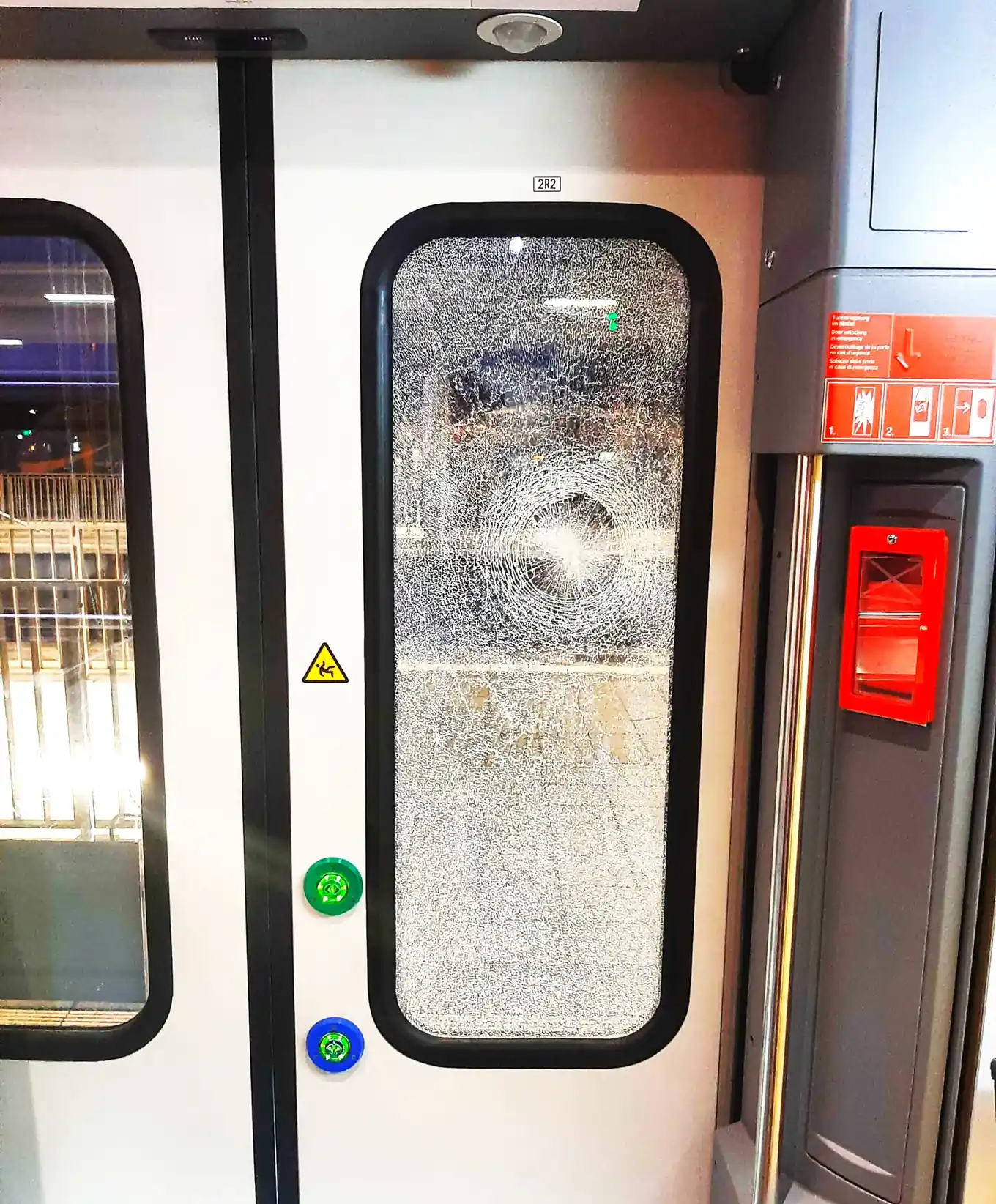 Heftiger Wutanfall im Zug
