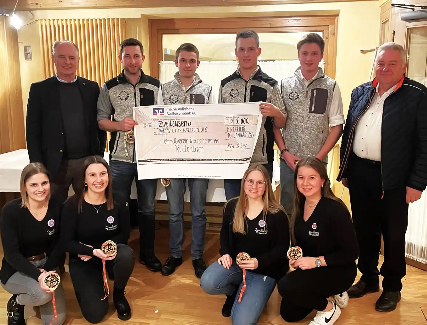 Stolze 6.500 Euro für den guten Zweck