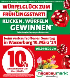 Würfelglück zum Frühlingsstart