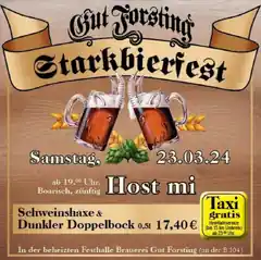 Heute zünftiges Starkbierfest mit „Host mi“