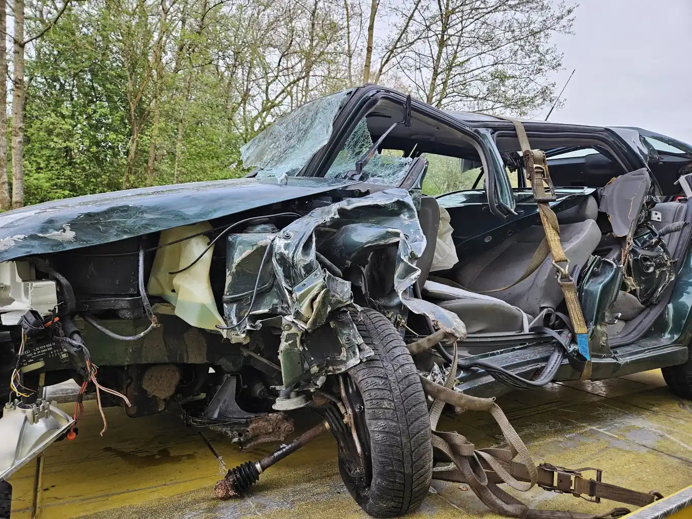 Unfall auf der B15 bei St. Wolfgang