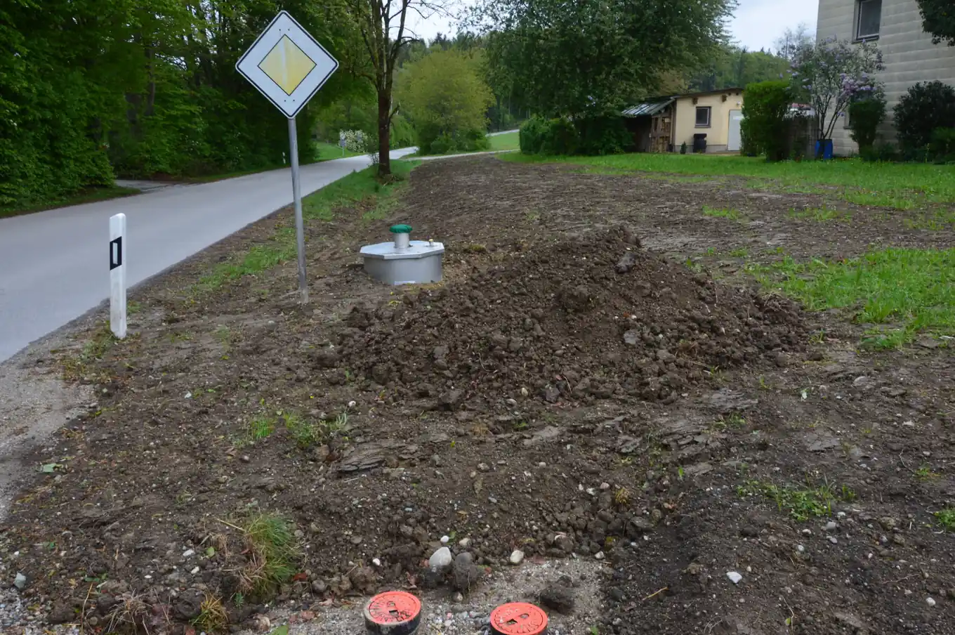 Bauarbeiten gehen zügig voran