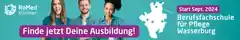 Viermal Ausbildung mit Zukunft im medizinischen Bereich