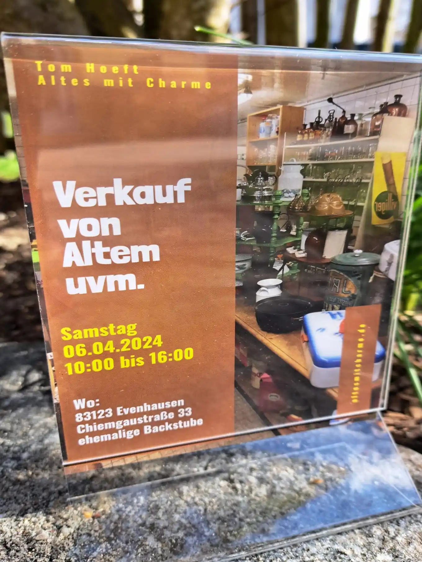 Morgen gibt’s Altes mit viel Charme
