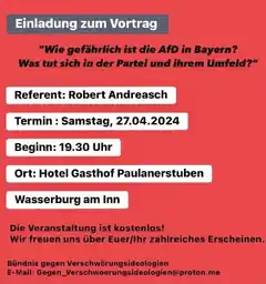 Fachvortrag in den Paulanerstuben