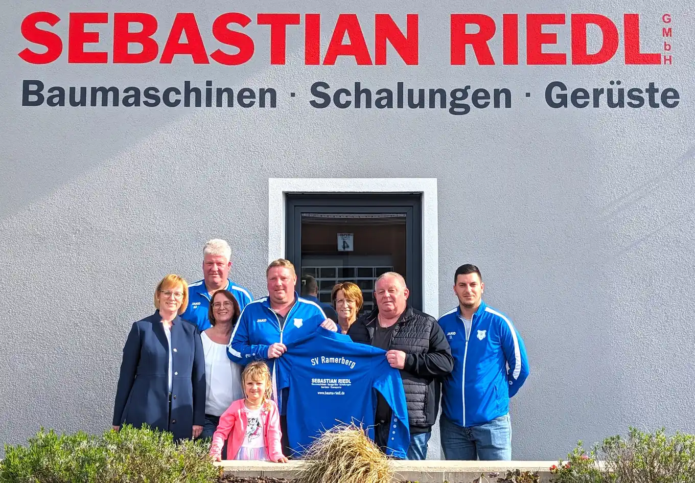 Dankeschön an die Firma Sebastian Riedl