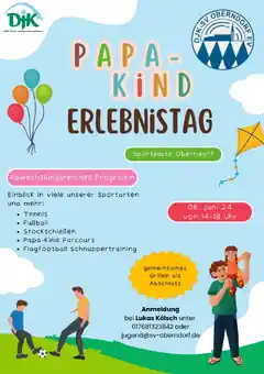 Viel Spaß beim Papa-Kind-Erlebnistag