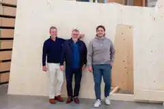 Tonnenschwerer Unterbau für die große Plätte