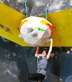 Stark im Speed-Klettern und Bouldern