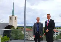 Antrittsbesuch beim Landrat