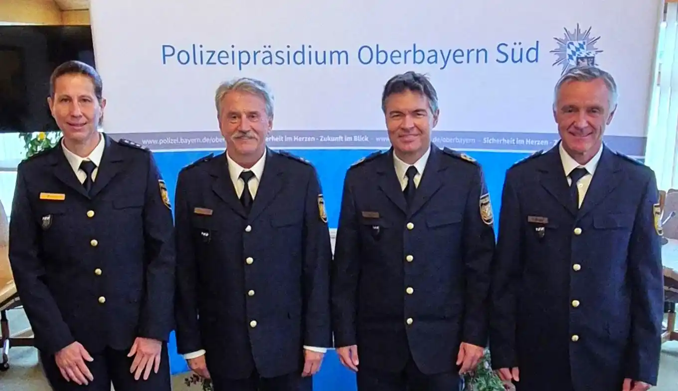 Neuen Polizei-Chef offiziell begrüßt