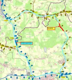 MÜ32 bei Kirchdorf zwei Tage dicht