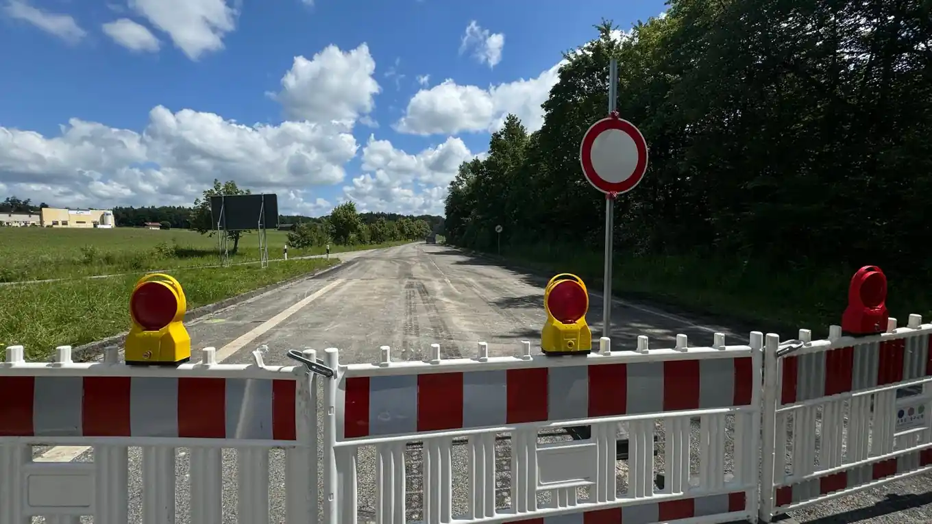 B304 ab Samstag halbseitig befahrbar