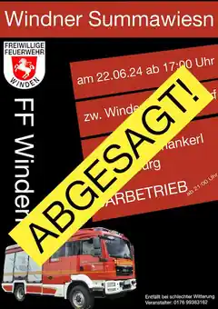 „Summawiesn“ abgesagt