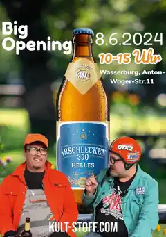 Am Samstag: „Kult-Stoff“-Eröffnung