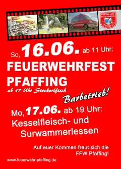 Auf zur Pfaffinger Feuerwehr