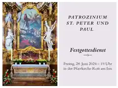 Zu Ehren von Peter und Paul