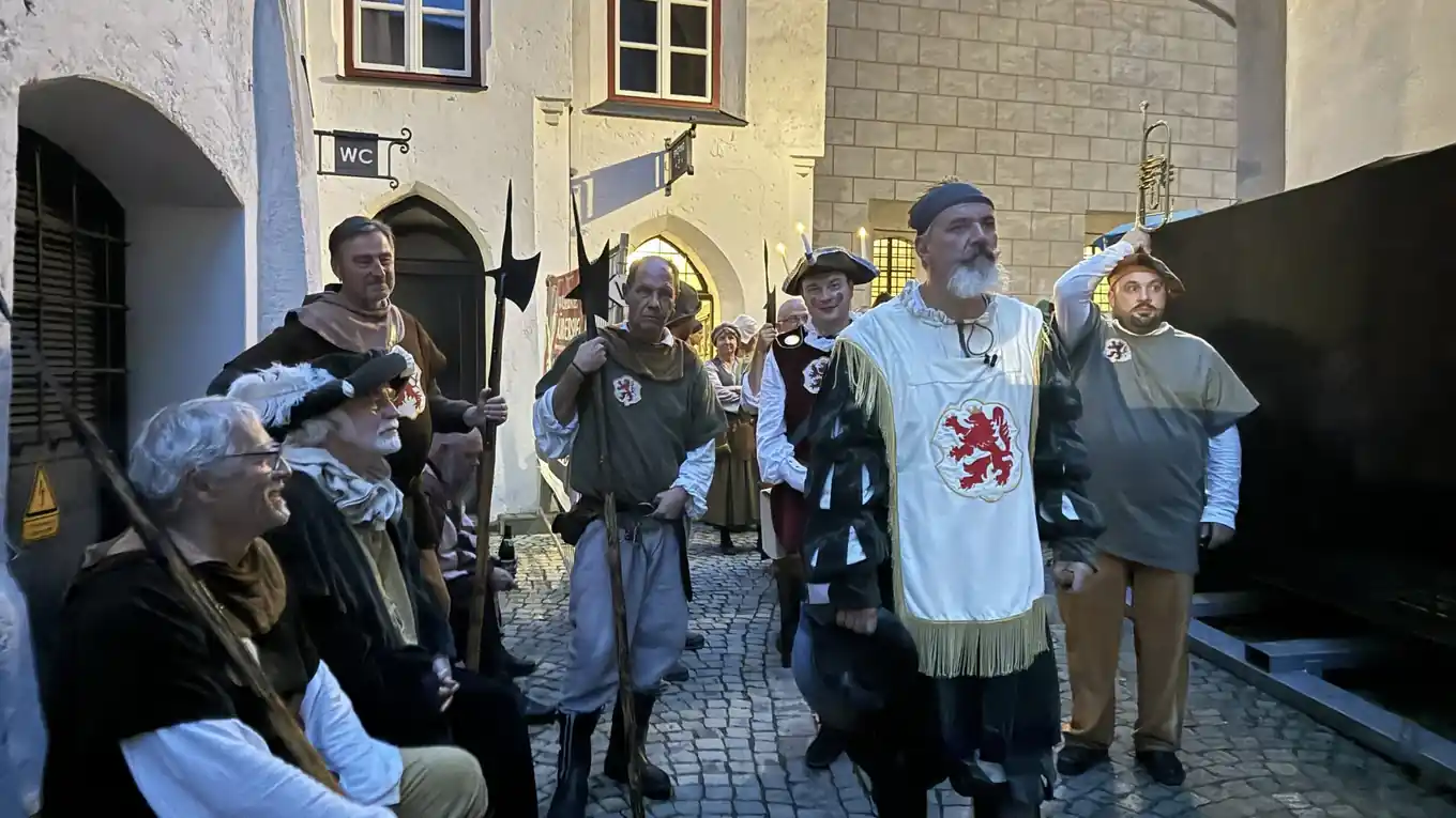Das Warten auf den Auftritt