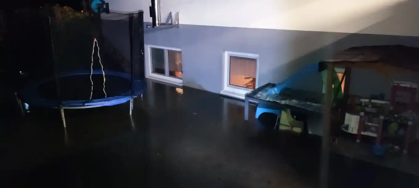 „Land unter“ auch in Wasserburg