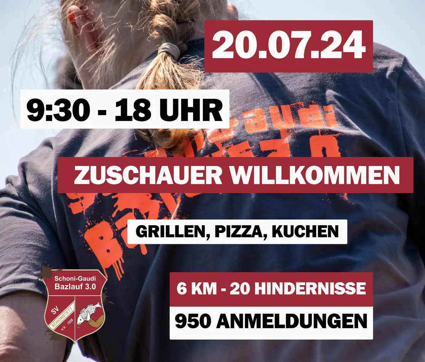 Knapp 1.000 beim Bazlauf am Samstag
