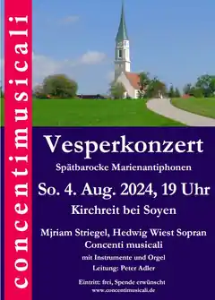 Konzert mit „Concenti musicali“