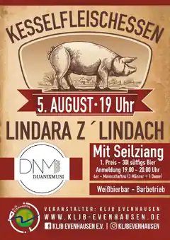 Kesselfleischessen mit der „Duanix Musi“