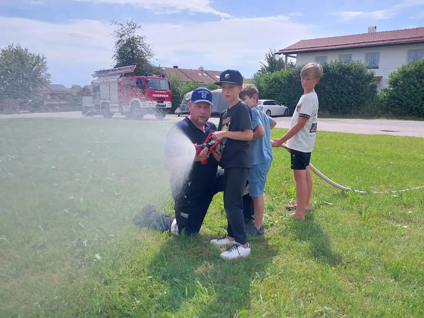 „Wasser marsch“ in den Ferien