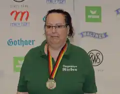 Bronze für Claudia Proksch