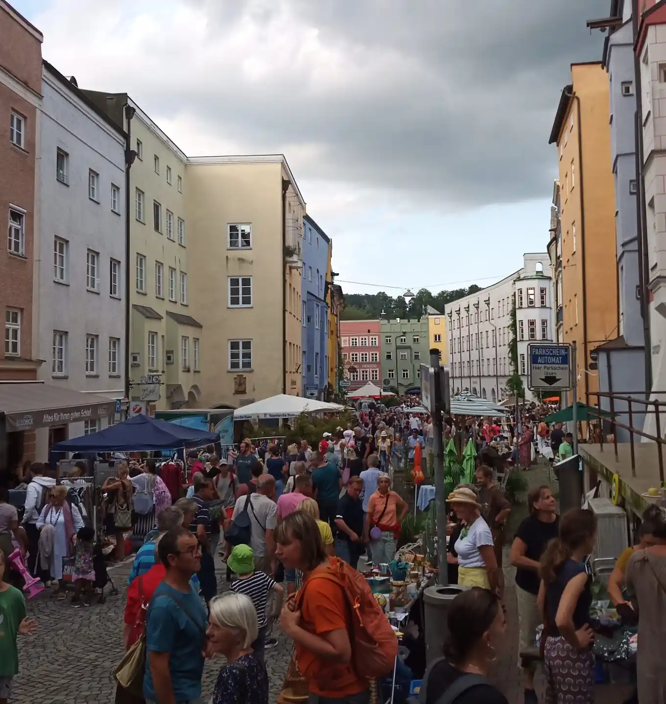 Entspannte Atmosphäre in der ganzen Altstadt