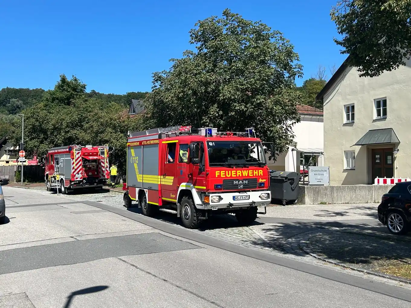 14.45 Uhr: Alarm in der Altstadt