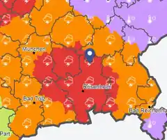 Schwere Unwetter erwartet