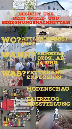 Floriansjünger beim Herbstfest aktiv