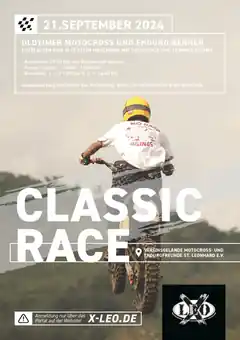 Rennen mit Oldtimer-Motorrädern