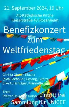 Konzert zum Weltfriedenstag für UNICEF