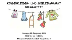 Kinderkleidermarkt in Schonstett