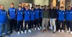 Die B-Jugend in neuem Outfit