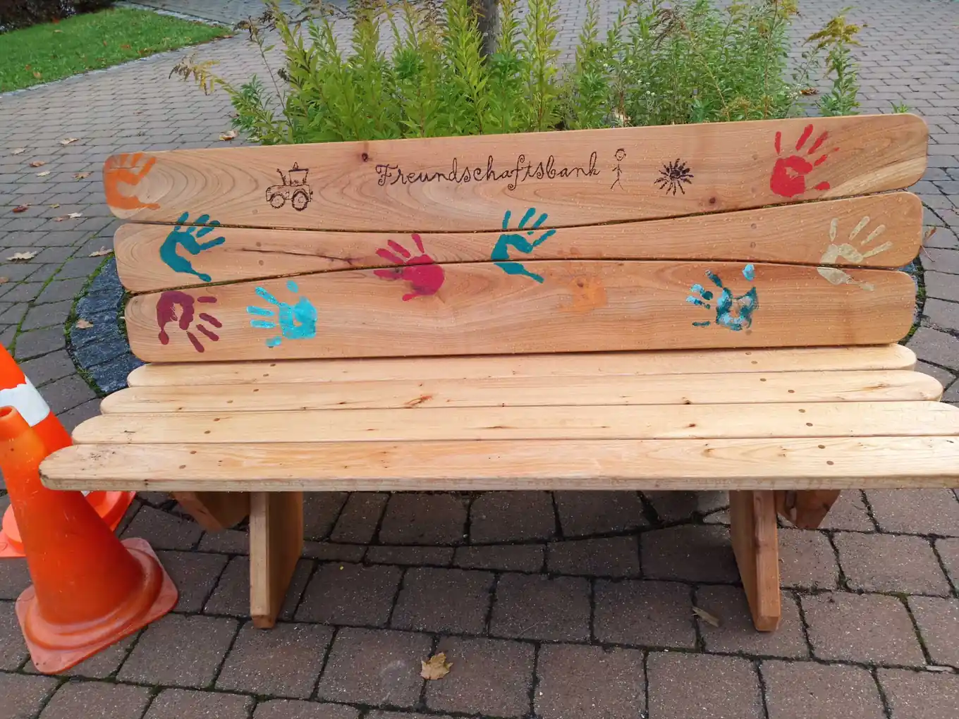 Hier ist Platz für Freundschaft