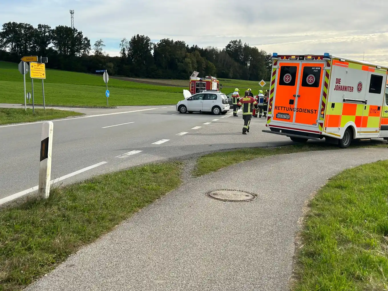 15.15 Uhr: Unfall bei Schonstett