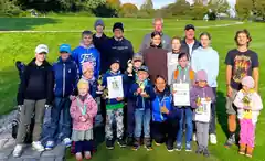 Mit vier Jahren auf dem Golfplatz