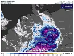 Sturm, Schnee und Frost
