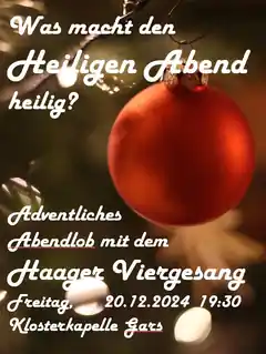 Was macht den Heiligabend heilig?