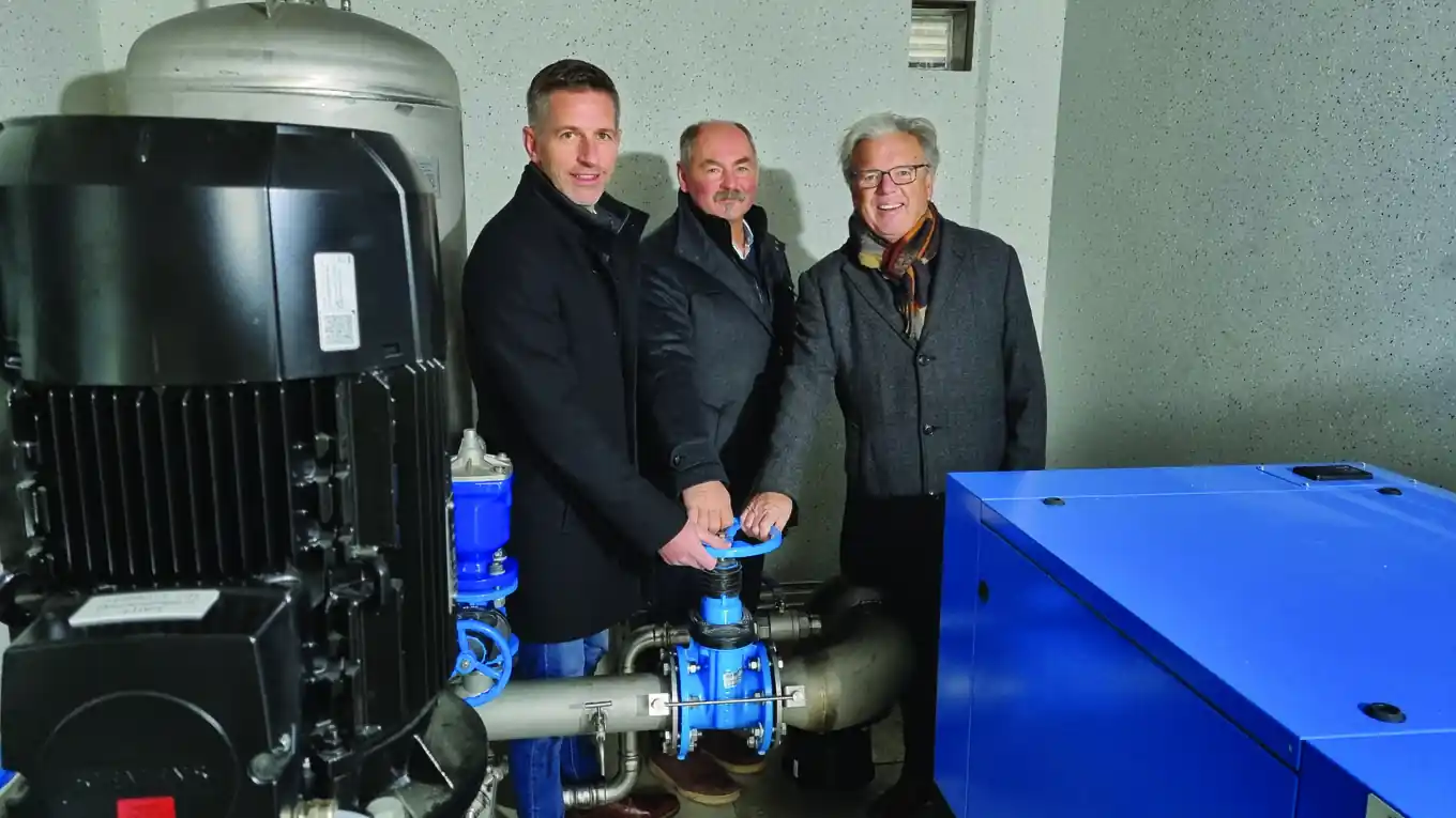 Soyens Wasserversorgung ist gesichert