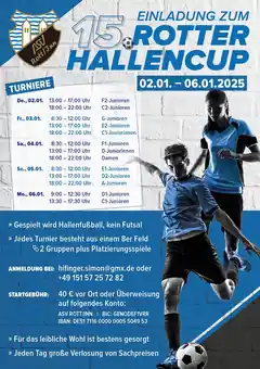 Der Rotter Hallencup ist zurück